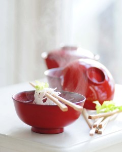 Billede af misosuppe med tofu